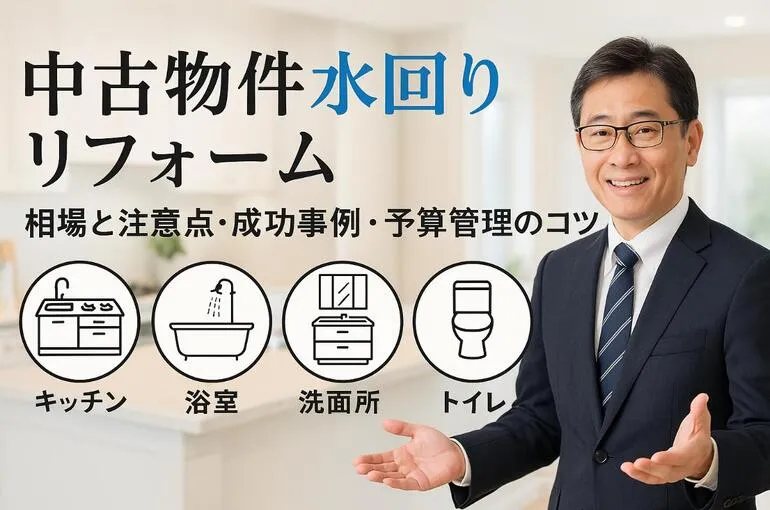 中古物件水回りリフォームで値段相場と注意点を専門家が解説！成功事例と賢い予算管理のコツ