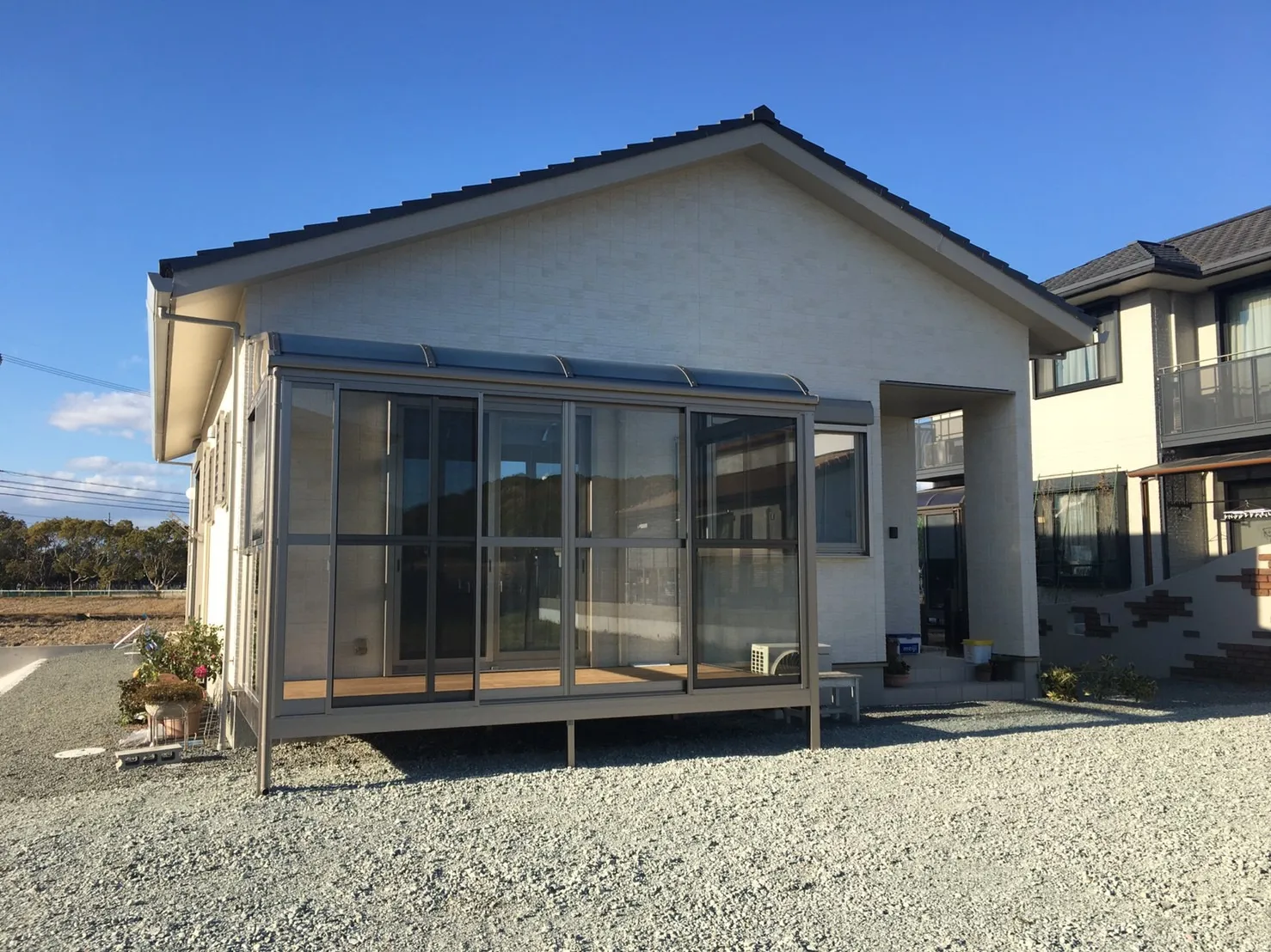 加古川市・I様邸サンルーム設置
