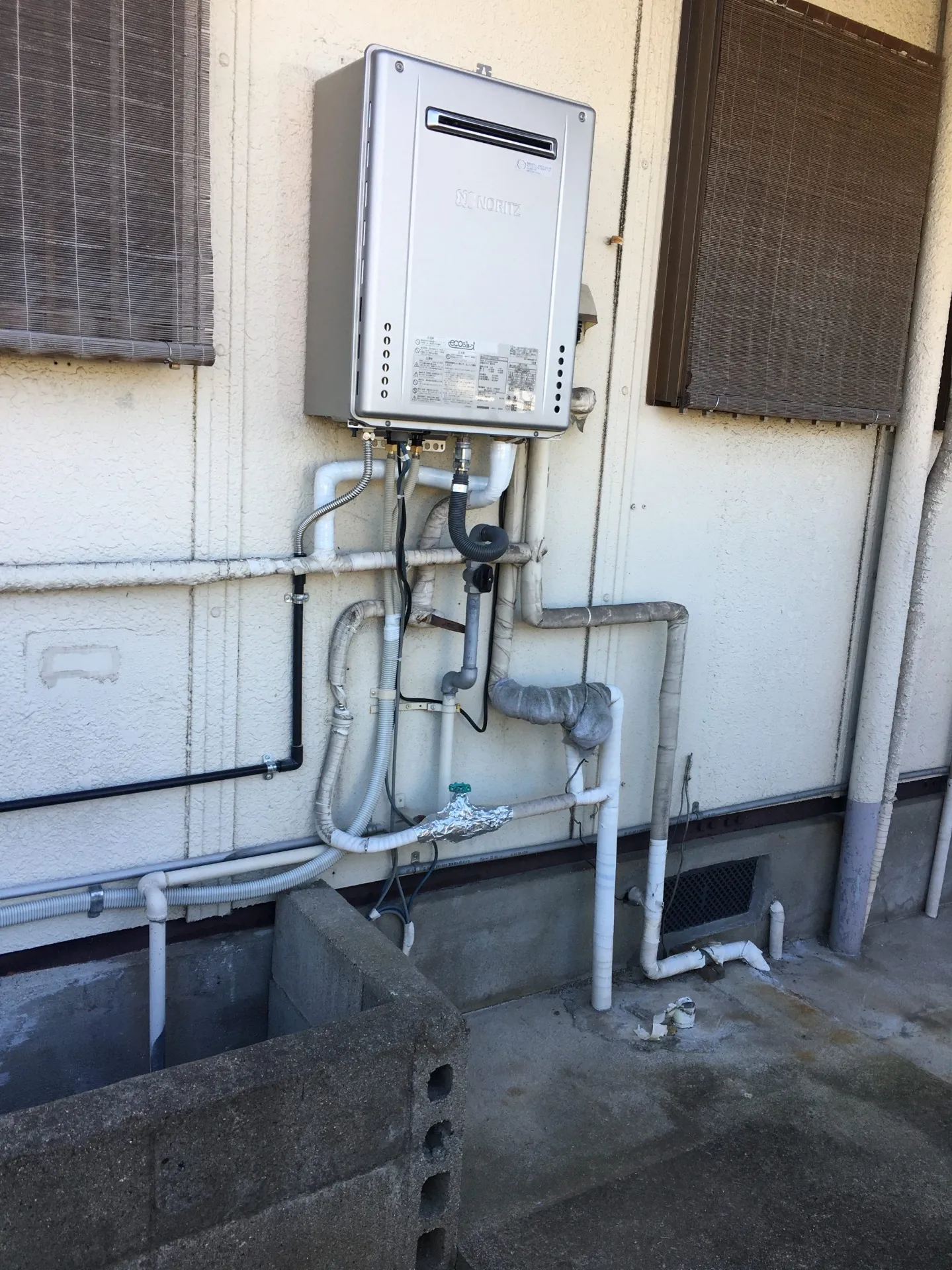 加古川市・Ｋ様邸ガス給湯器交換