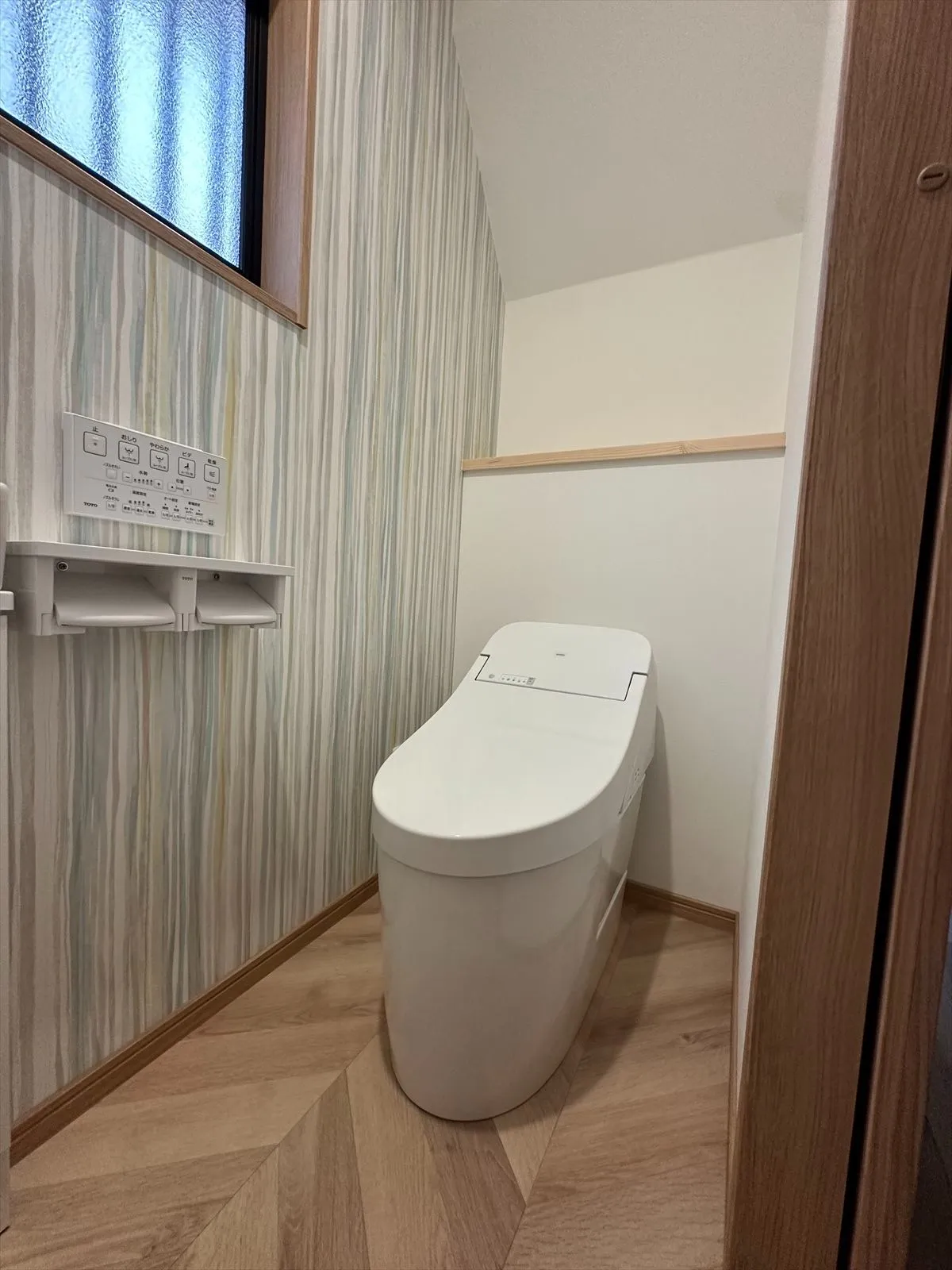 リノベ後の1階のトイレ